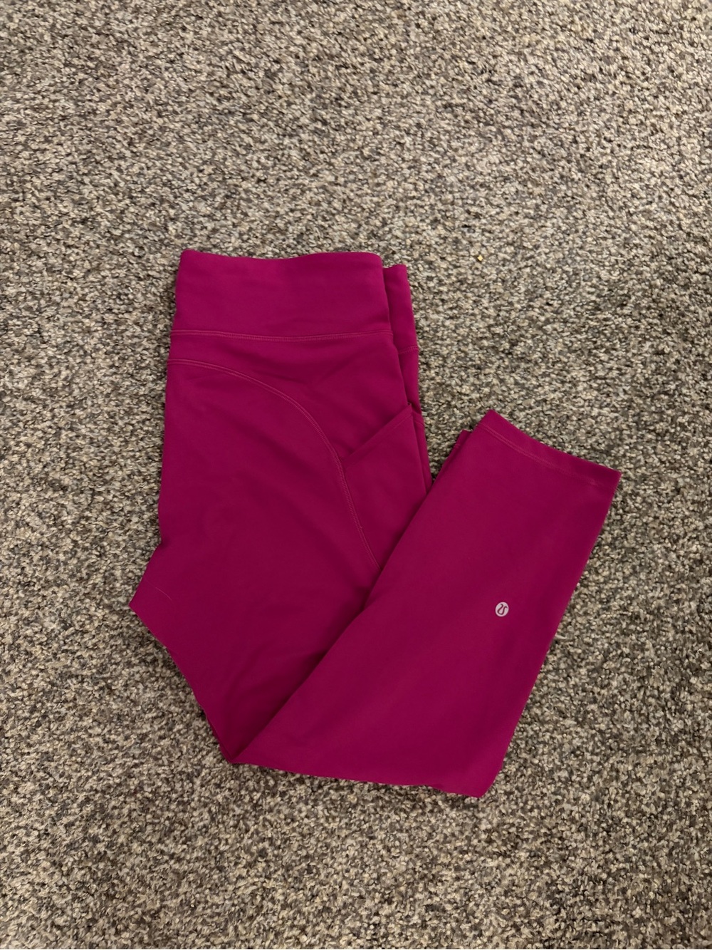 lululemon athletica Girls' Magenta Performance Leggings